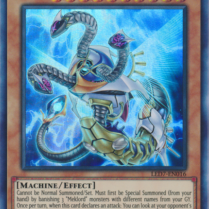 Meklord Astro Dragon Triskelion [LED7-EN016] Ultra Rare