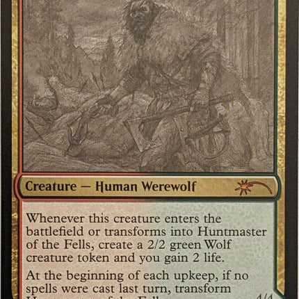 Huntmaster of the Fells // Ravager of the Fells (Sketch) [Secret Lair Drop Promos]
