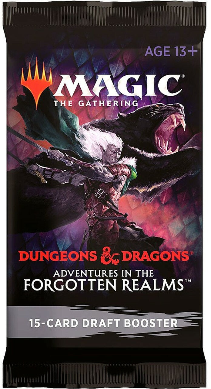 Dungeons & Dragons: Adventures in the Forgotten Realms - Draft Booster TokenMTG Dungeons & Dragons: Adventures in the Forgotten Realms - Draft Booster TokenMTG