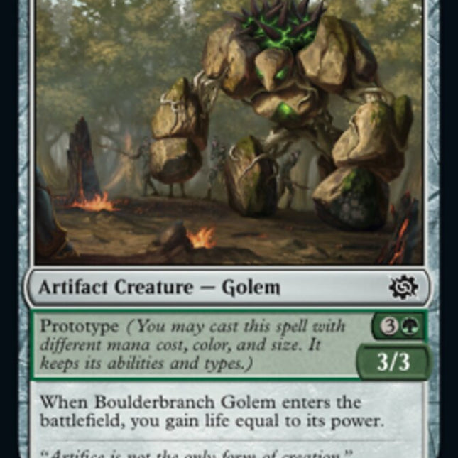 Boulderbranch Golem [The Brothers' War]