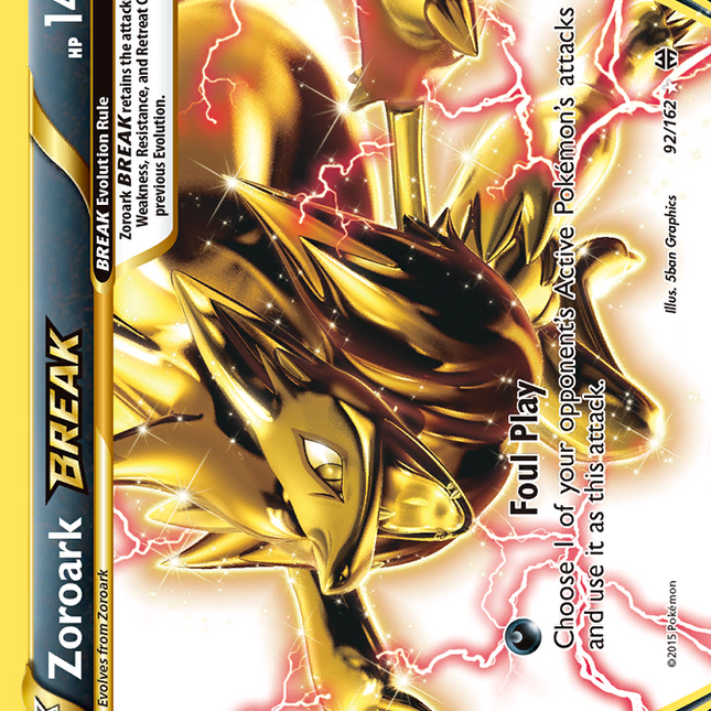 Zoroark BREAK (92/162) [XY: BREAKthrough]