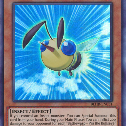 Battlewasp - Pin the Bullseye [BLHR-EN031] Ultra Rare