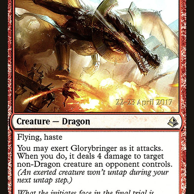 Glorybringer [Amonkhet Prerelease Promos]
