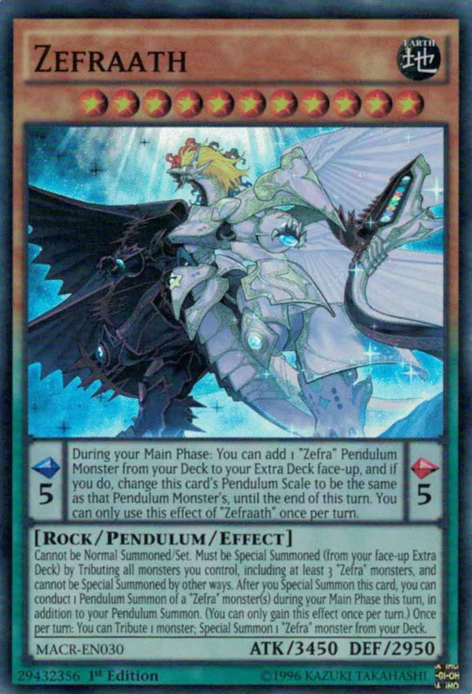 zayn malik yugioh deck Zefraath [MACR-EN030] Super Rare – TokenMTG