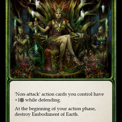 Embodiment of Earth [FAB118] (Promo)  Cold Foil