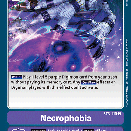 Necrophobia [BT3-110] [Release Special Booster Ver.1.5]