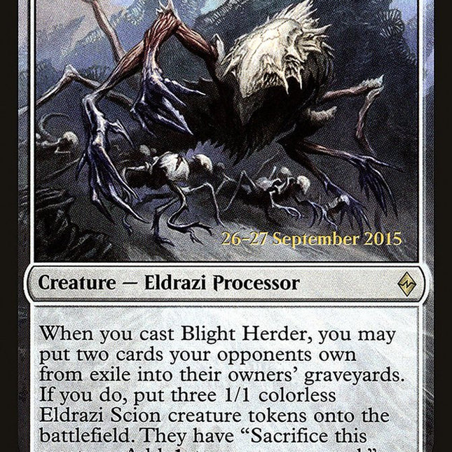 Blight Herder [Battle for Zendikar Prerelease Promos]