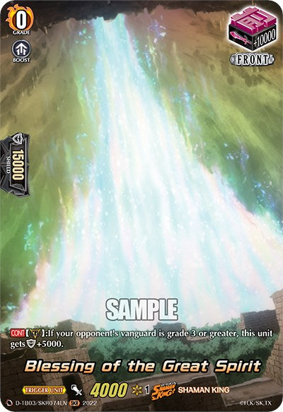 Blessing of the Great Spirit (D-TB03/SKR074EN) [Shaman King] – TokenMTG