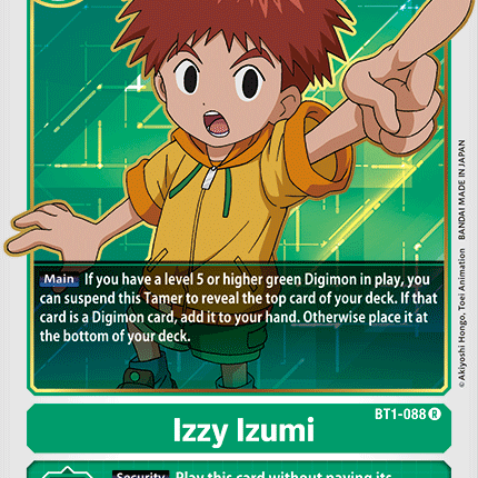 Izzy Izumi [BT1-088] [Release Special Booster Ver.1.0]