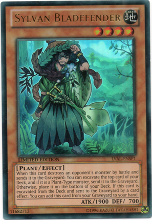 Sylvan Bladefender [LVAL-ENSP1] Ultra Rare