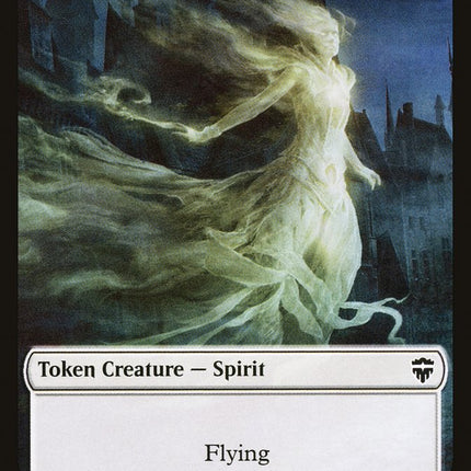 Rock // Spirit Double-Sided Token [Commander Legends Tokens]