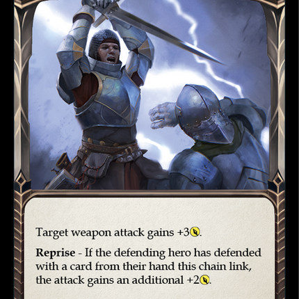 Overpower (Yellow) [WTR124-R] (Welcome to Rathe)  Alpha Print Rainbow Foil