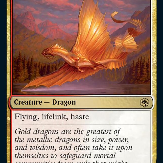 Adult Gold Dragon [Dungeons & Dragons: Adventures in the Forgotten Realms]
