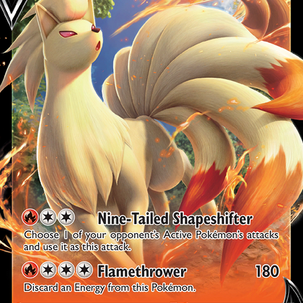 Ninetales V (026/192) [Sword & Shield: Rebel Clash]