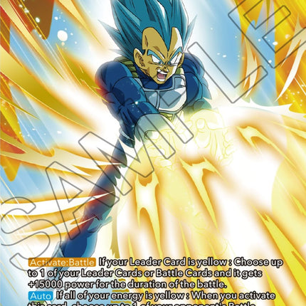Vegeta's Final Flash (BT9-133) [Theme Selection: History of Vegeta]