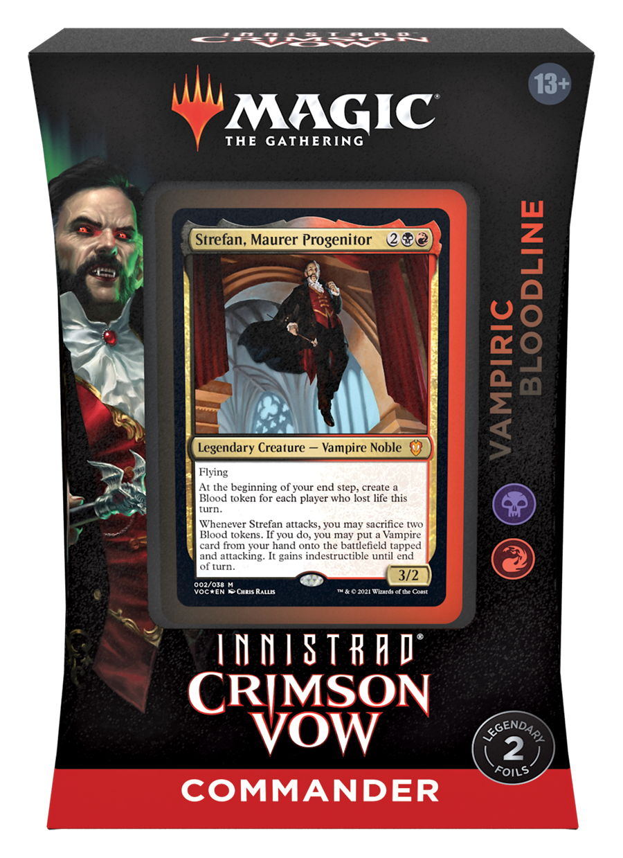 Innistrad: Crimson Vow - Commander Deck (Vampiric Bloodline) TokenMTG Innistrad: Crimson Vow - Commander Deck (Vampiric Bloodline) TokenMTG