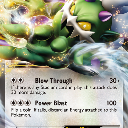 Tornadus EX (90/108) [Black & White: Dark Explorers]