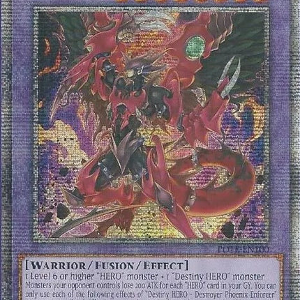 Destiny HERO - Destroyer Phoenix Enforcer [POTE-EN100] Starlight Rare