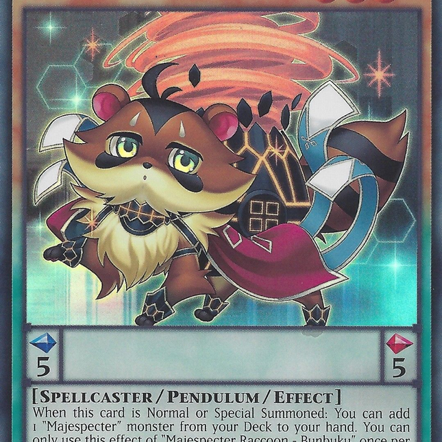 Majespecter Raccoon - Bunbuku [DOCS-EN026] Ultra Rare