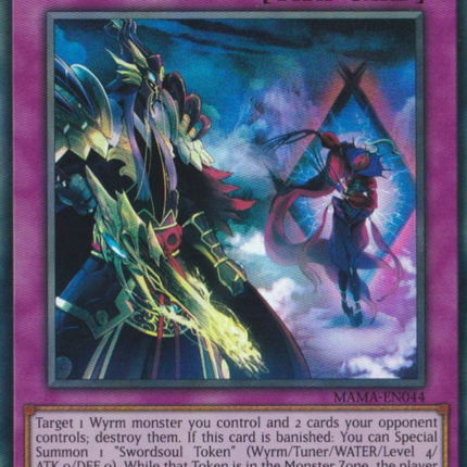 Swordsoul Blackout [MAMA-EN044] Ultra Rare