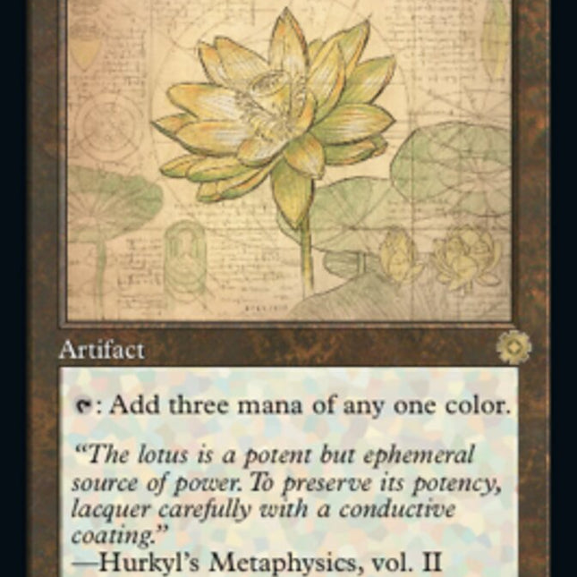 Gilded Lotus (Retro Schematic) [The Brothers' War Retro Artifacts]