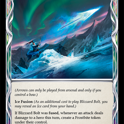 Blizzard Bolt (Yellow) [ELE045] (Tales of Aria)  1st Edition Normal