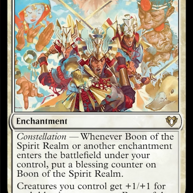 Boon of the Spirit Realm [Commander Masters]