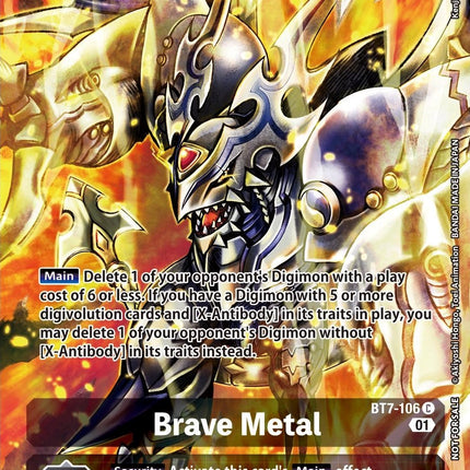 Brave Metal [BT7-106] (Premium Deck Set) [Next Adventure Promos]