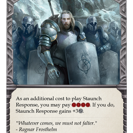 Staunch Response (Red) [1HP058] (History Pack 1)