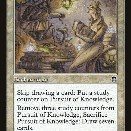Pursuit of Knowledge [The List]