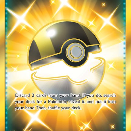 ultra ball gold pokemon card (216/193) Simply go get what you need POKMON CARD GAME S9 126/100
