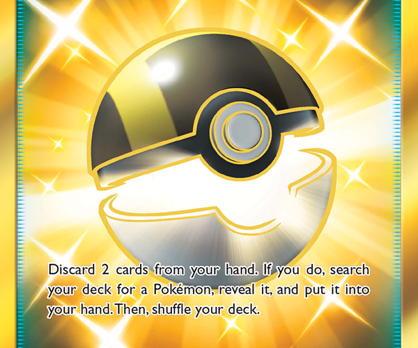 ultra ball gold pokemon card (161/149) [Sun & Moon: Base Set] – TokenMTG Simply go get what Set Name:Lost Caverns of Ixalan - White Pokémon TCG: Houndstone ex perfect order display case