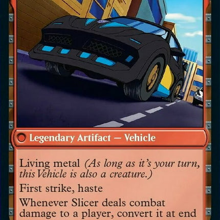 Slicer, Hired Muscle // Slicer, High-Speed Antagonist [Transformers] –  TokenMTG