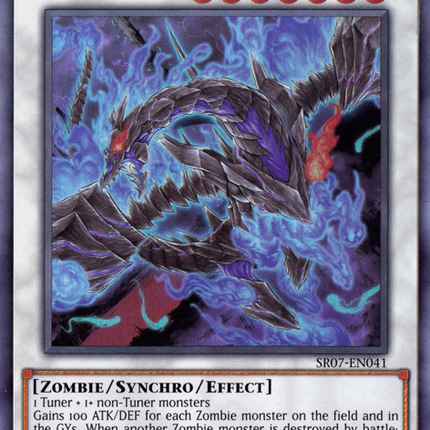 Red-Eyes Zombie Necro Dragon [SR07-EN041] Ultra Rare