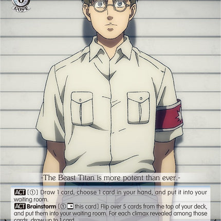 Zeke: Warrior Candidate [Attack On Titan: Final Season]