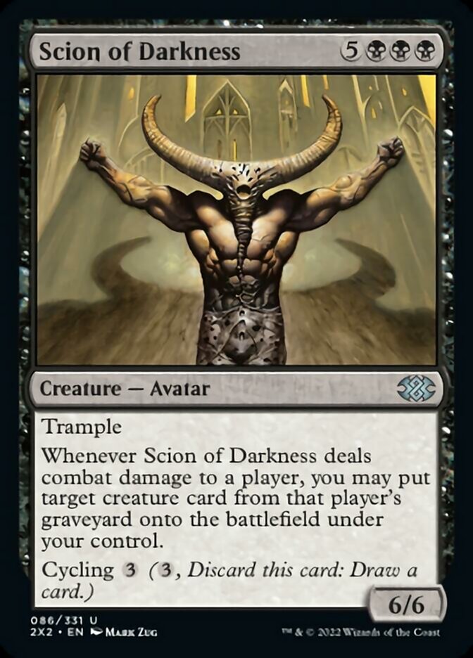 Scion of Darkness [Double Masters 2022] – TokenMTG