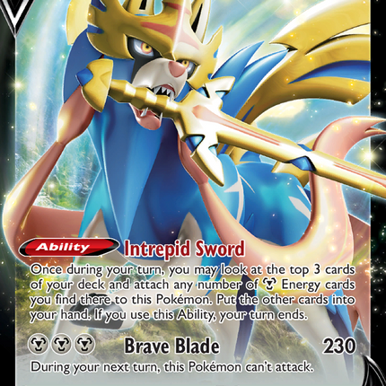 Zacian V (138/202) [Sword & Shield: Base Set]