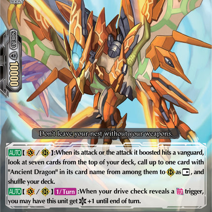 True Ancient Dragon, Pterafeed (V-BT10/037EN) [Phantom Dragon Aeon]