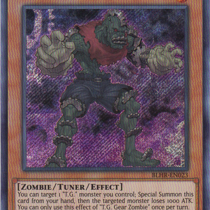 T.G. Gear Zombie [BLHR-EN023] Secret Rare