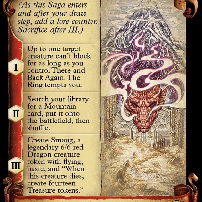 There and Back Again [The Lord of the Rings: Tales of Middle-Earth Showcase Scrolls]