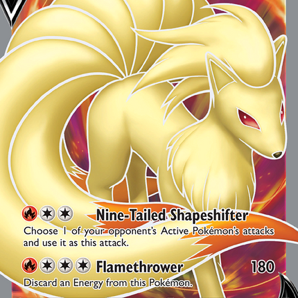 Ninetales V (177/192) [Sword & Shield: Rebel Clash]