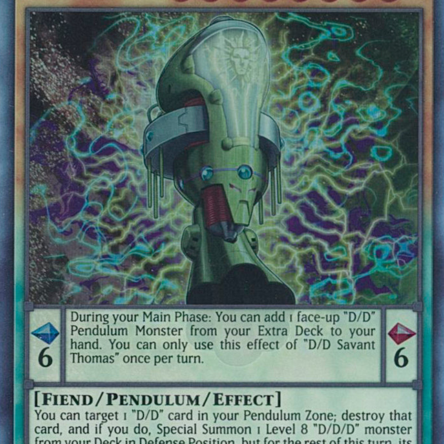 D/D Savant Thomas [GFP2-EN078] Ultra Rare