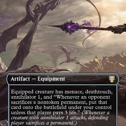 Nazgul Battle-Mace (Borderless) [The Lord of the Rings: Tales of Middle-Earth Commander]