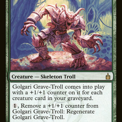 Golgari Grave-Troll [Ravnica: City of Guilds]