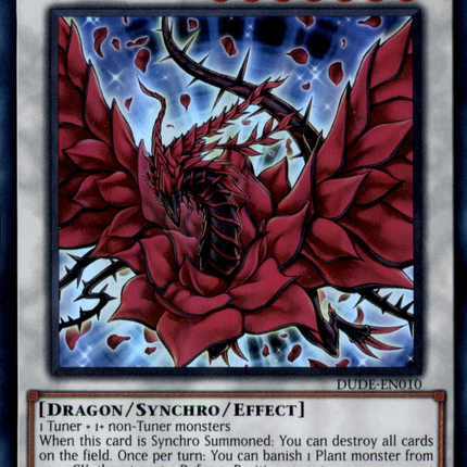 Black Rose Dragon [DUDE-EN010] Ultra Rare