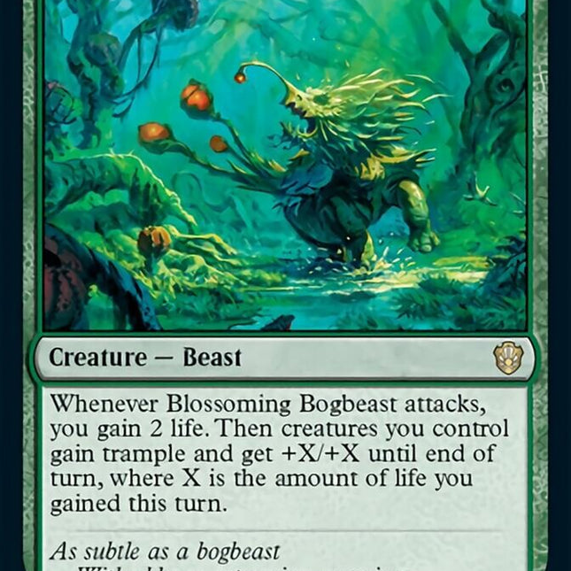 Blossoming Bogbeast [Commander 2021]