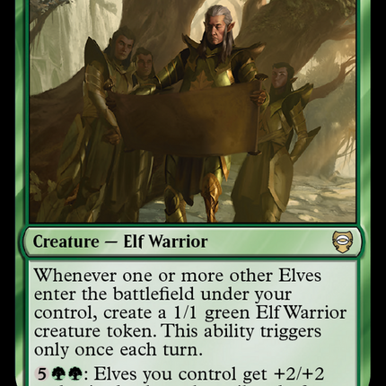 Elvish Warmaster [The Lord of the Rings: Tales of Middle-Earth Commander]