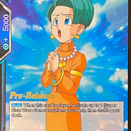 Bulma, Wife of the Prince (BT11-055) [Vermilion Bloodline Prerelease Promos]