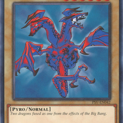 Twin-Headed Fire Dragon (25th Anniversary) [PSV-EN042] Common – TokenMTG