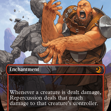 Repercussion (Anime Borderless) (Confetti Foil) [Wilds of Eldraine: Enchanting Tales]